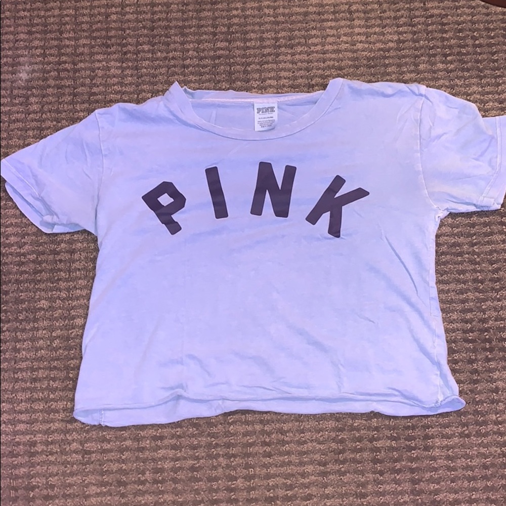 PINK blue t-shirt